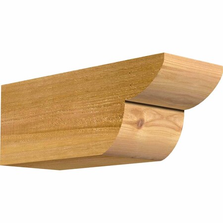 Ekena Millwork Crestline Rough Sawn Rafter Tail, Western Red Cedar, 6"W x 6"H x 16"L RFT06X06X16CRE00RWR